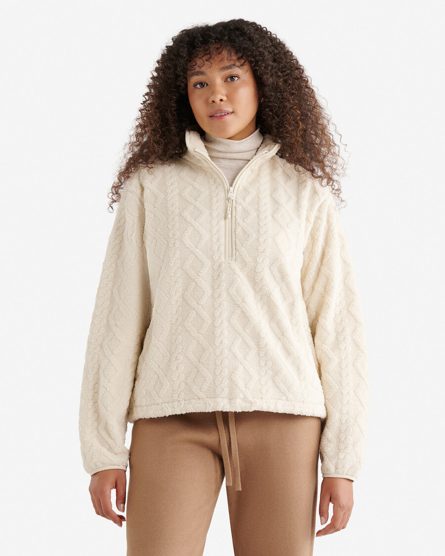 kabel-shearling-fleece-halbzip