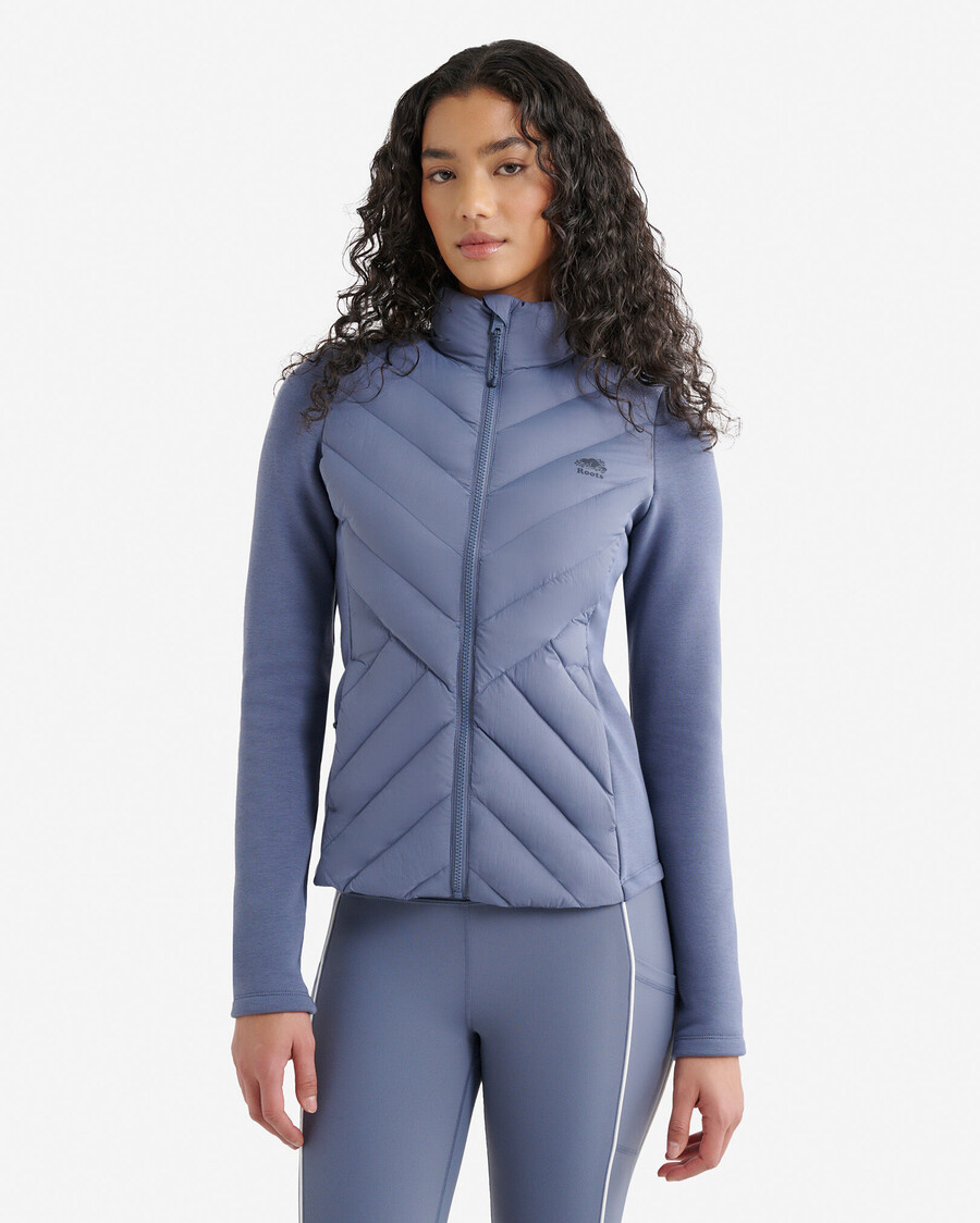 horizon isolierte hybridjacke