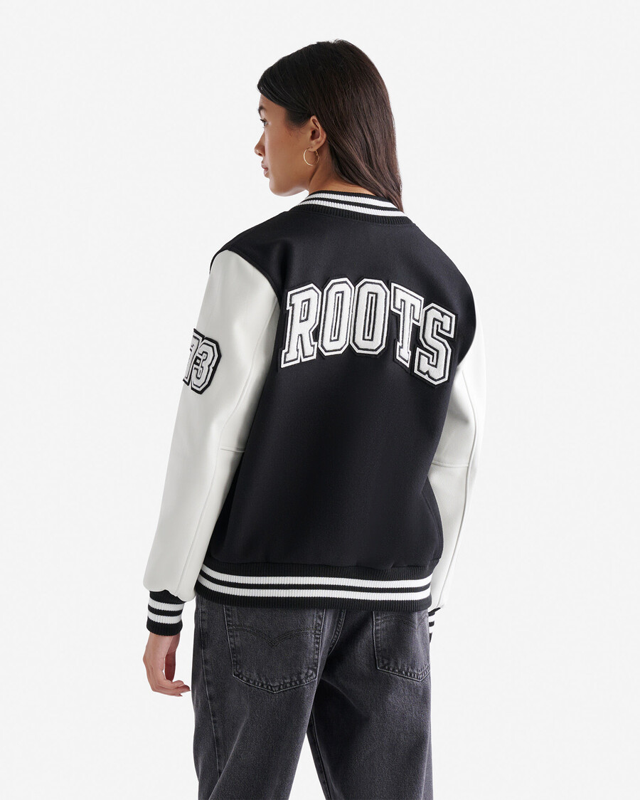 vintage-collegejacke für damen