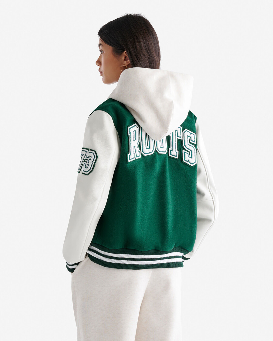 vintage-collegejacke für damen