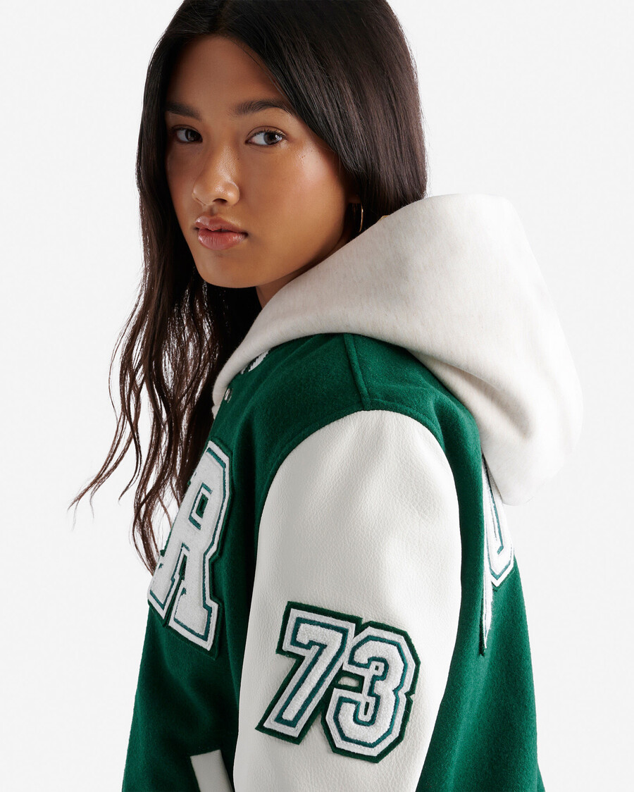 vintage-collegejacke für damen