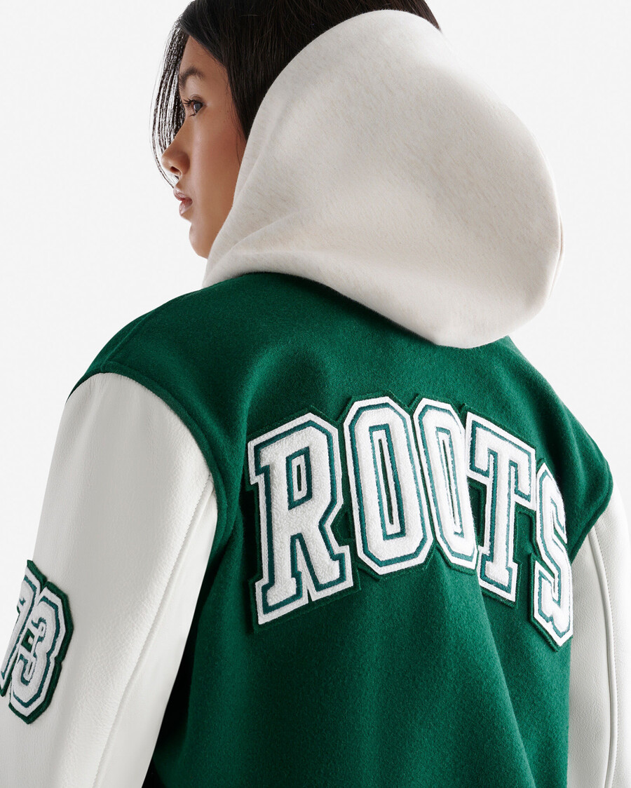 vintage-collegejacke für damen