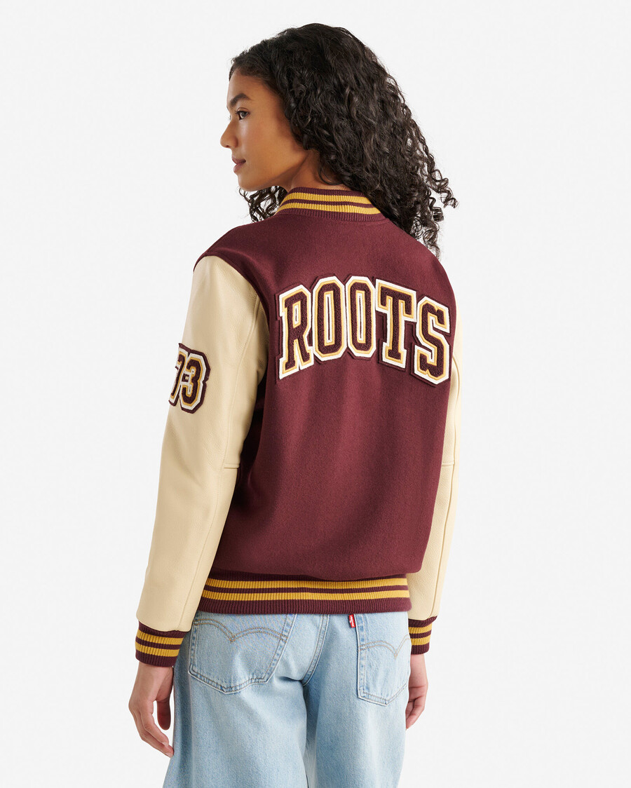 vintage-collegejacke für damen