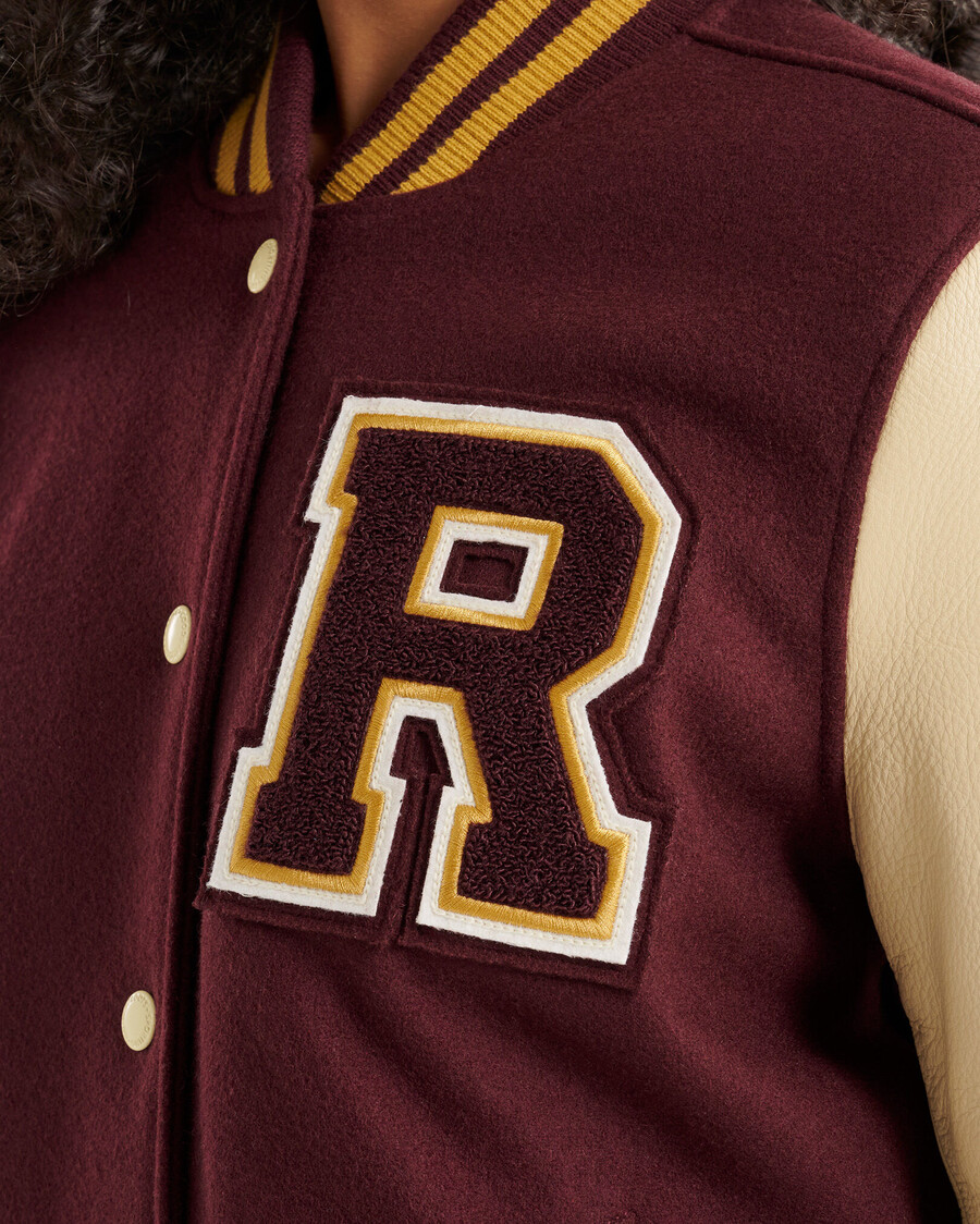 vintage-collegejacke für damen