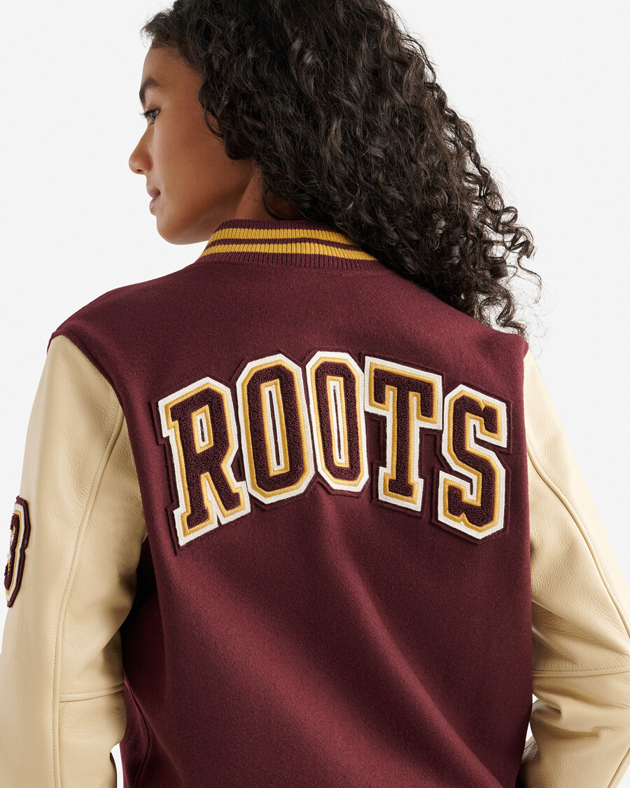 vintage-collegejacke für damen