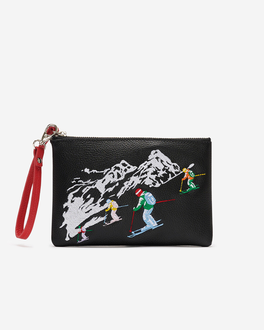große ski-reißverschlusstasche cervino