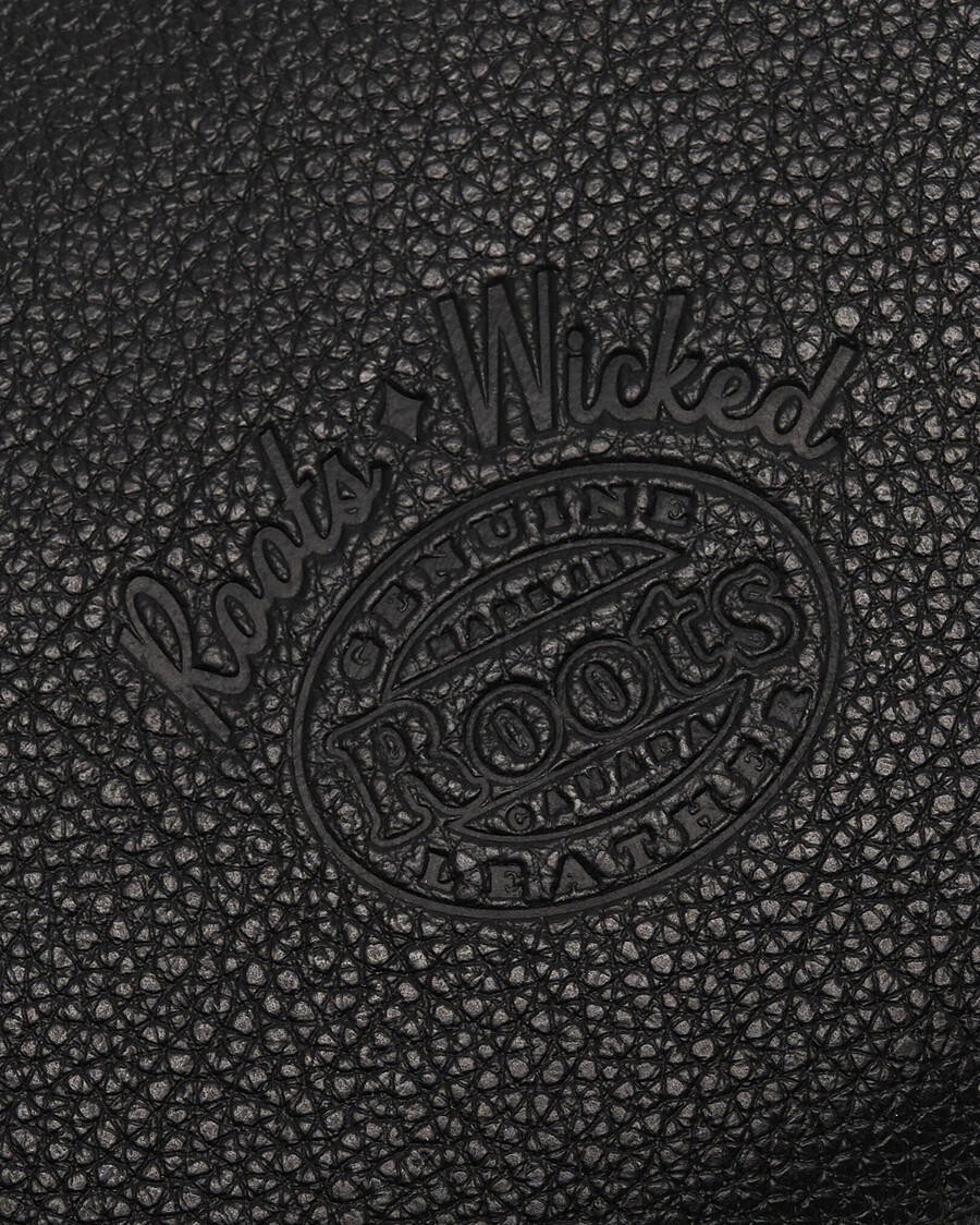roots x wicked große reißverschlusstasche