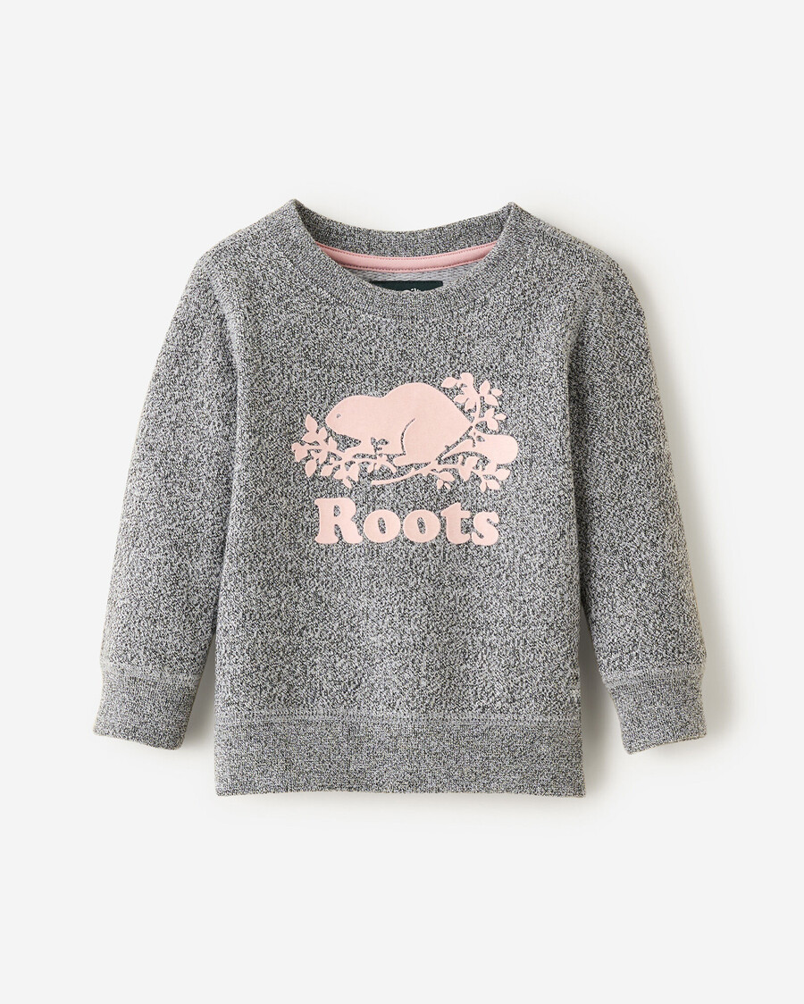 baby organic original crew sweatshirt