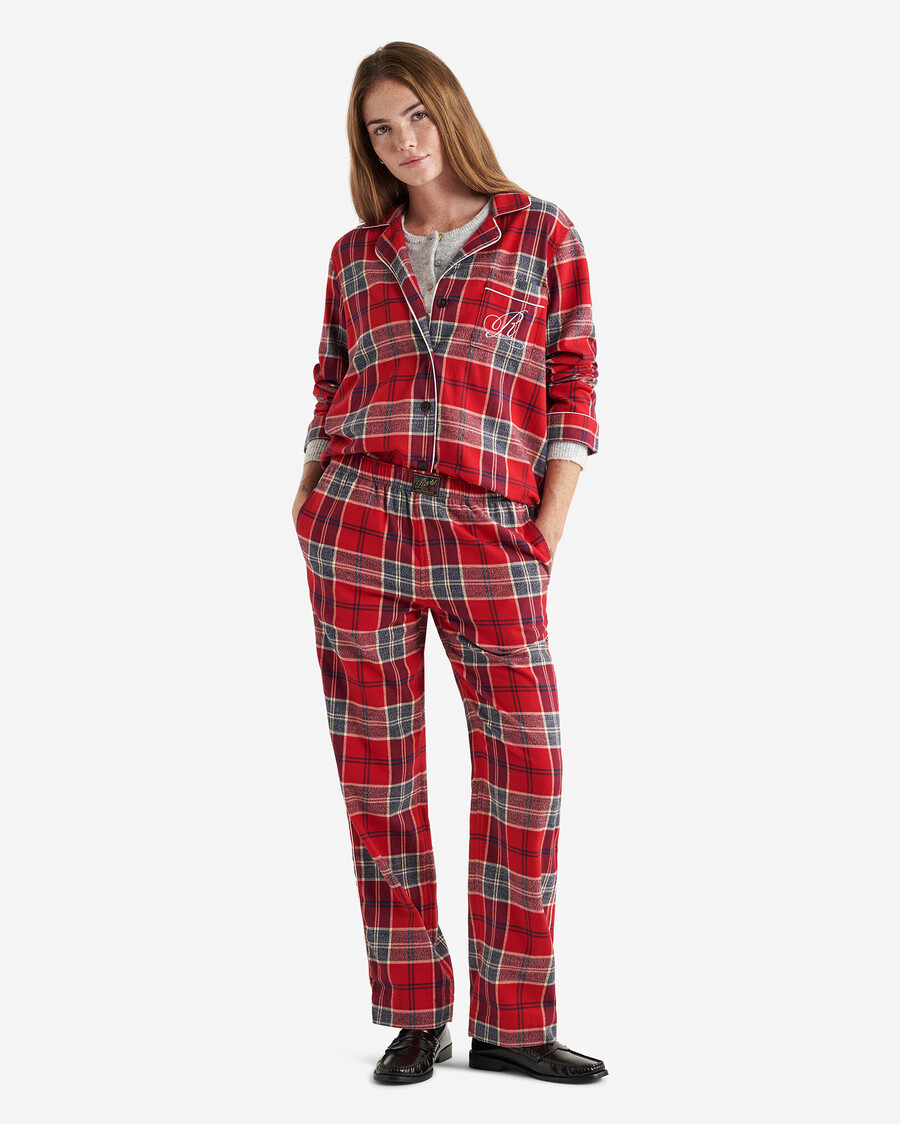 damen-pyjama-set roots signature