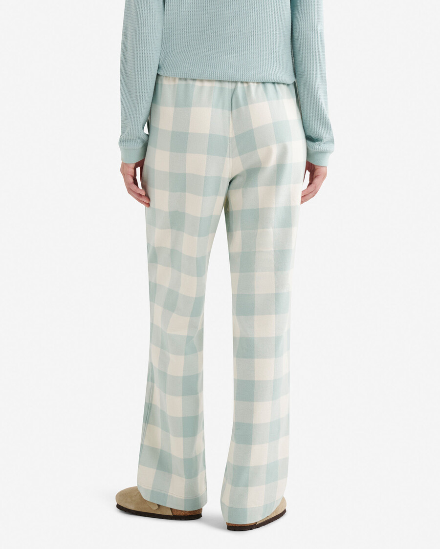 damen-pyjamahose mit karomuster