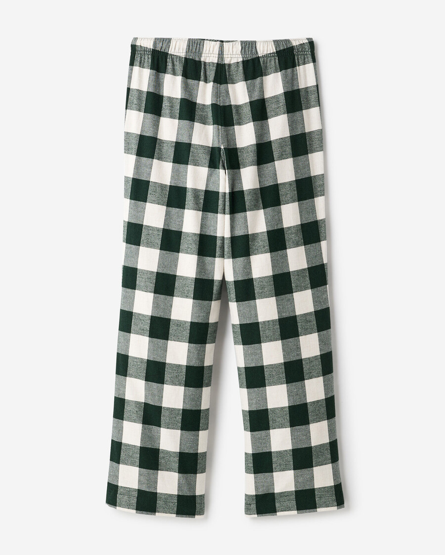 damen-pyjamahose mit karomuster