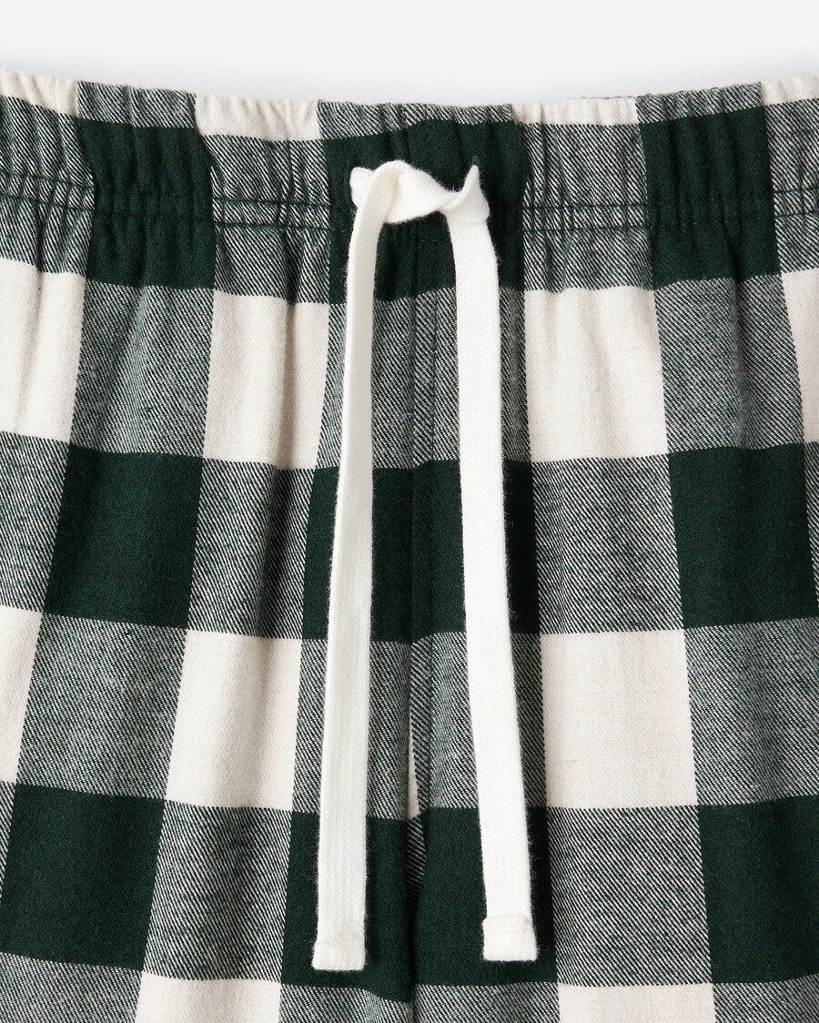 damen-pyjamahose mit karomuster