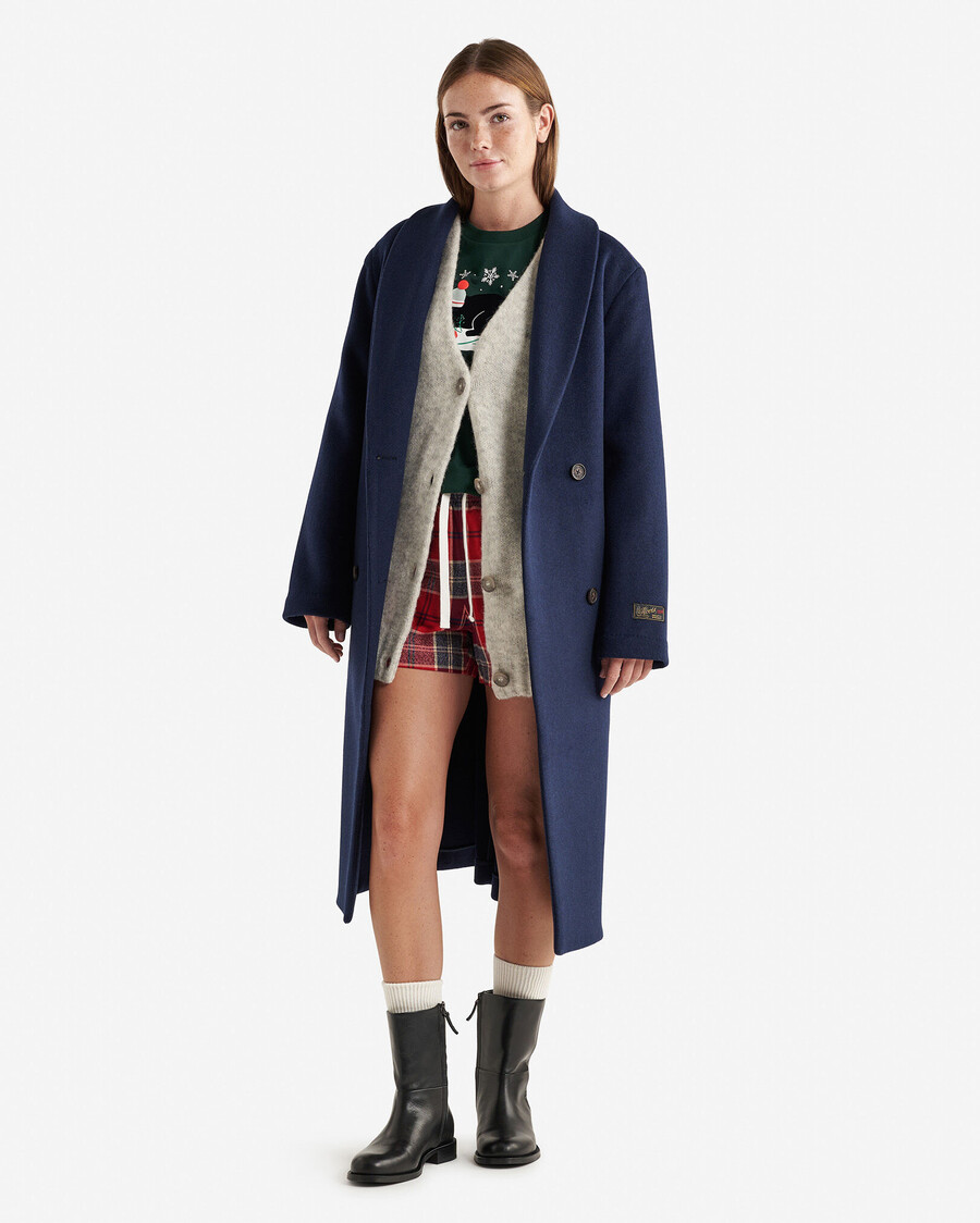 damen-pyjamashorts mit karomuster