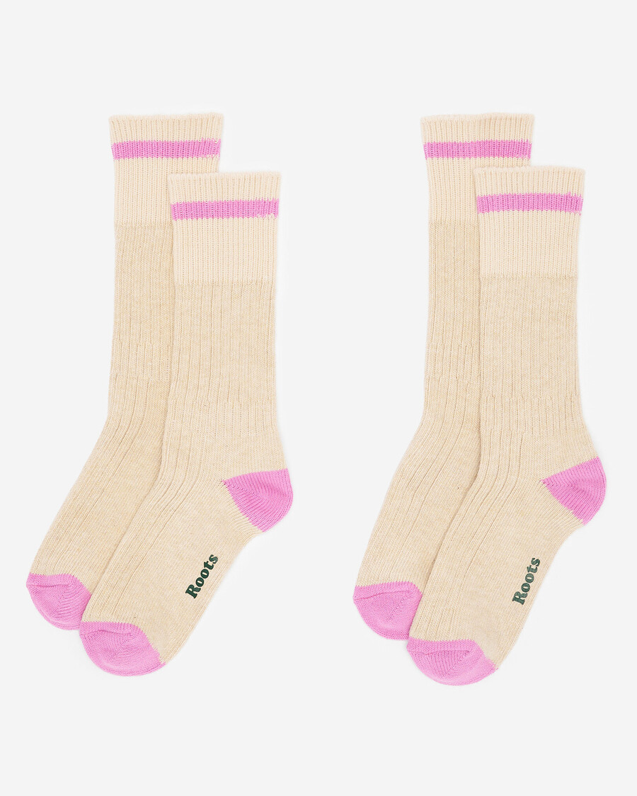 baumwoll-locking-socken für erwachsene 2er-pack