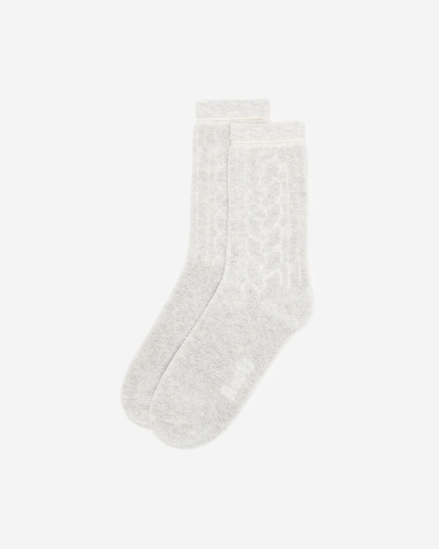 gemütliche stricksocke für erwachsene