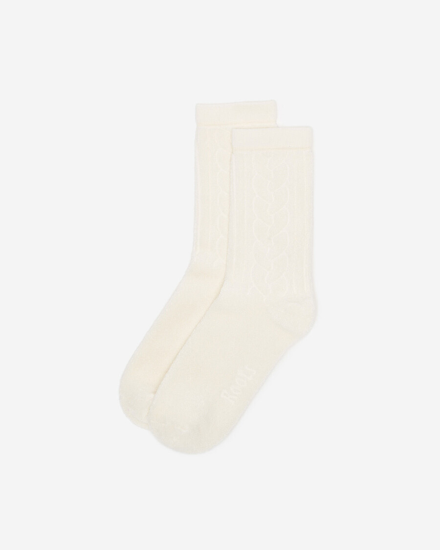 gemütliche stricksocke für erwachsene