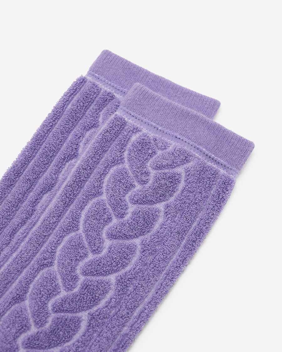 gemütliche stricksocke für erwachsene