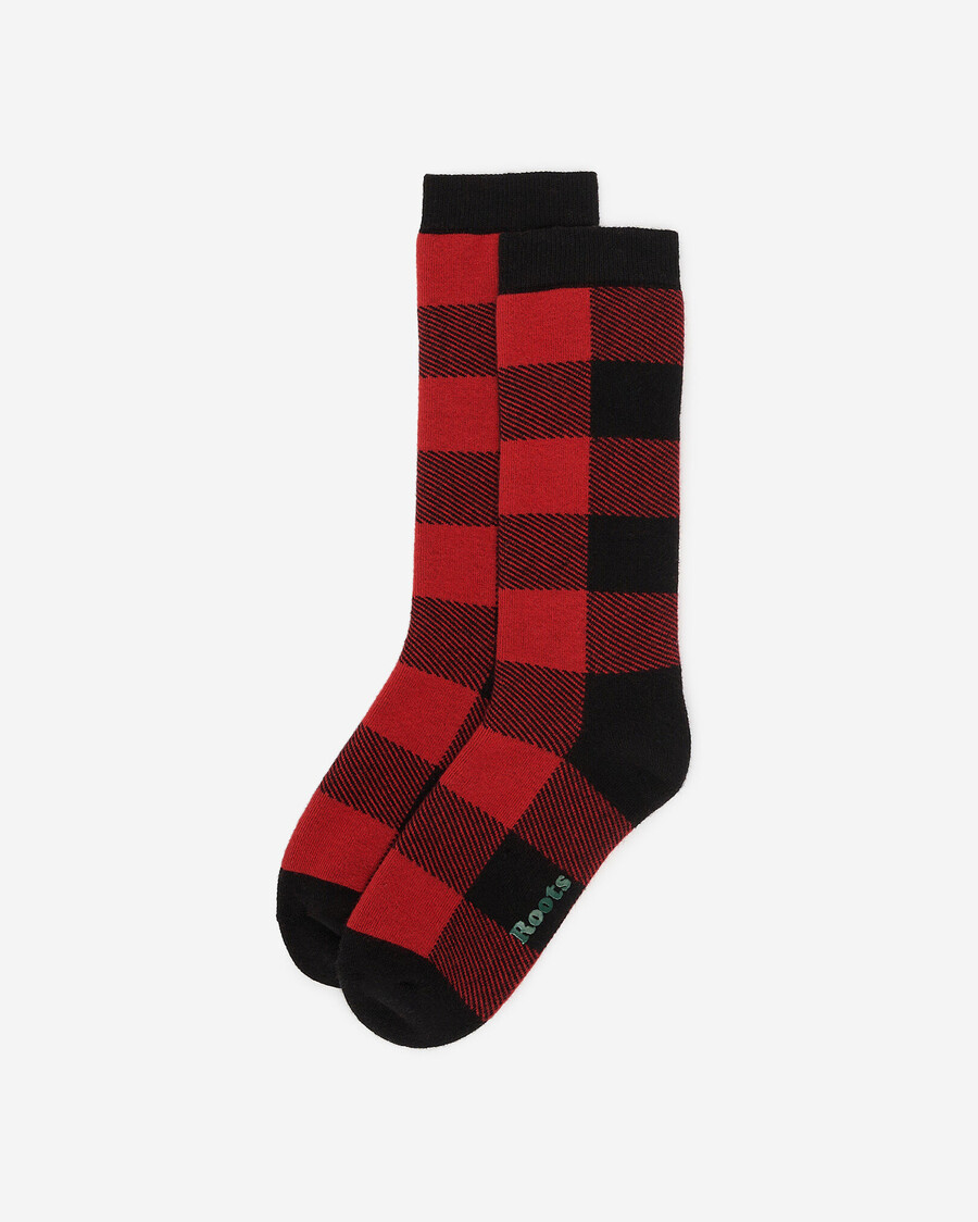 parkkarierte socken für erwachsene