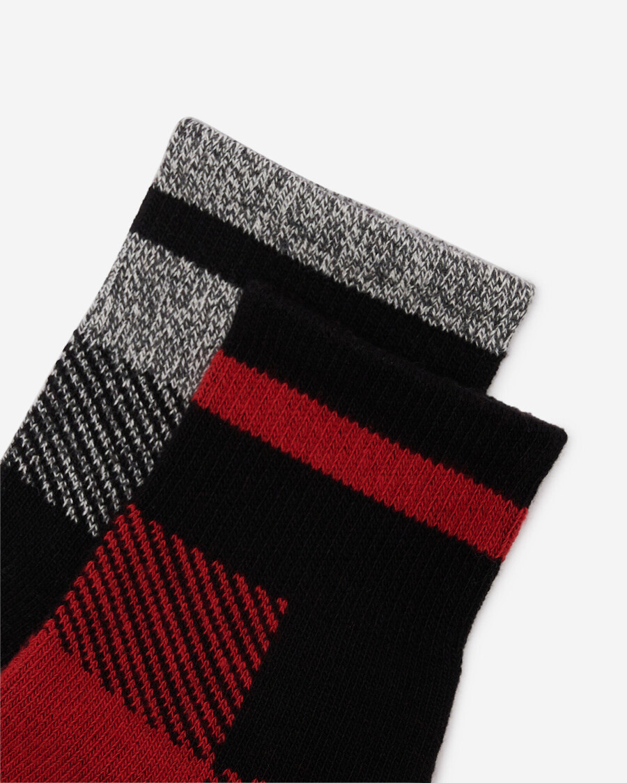 parkkarierte knöchelsocken für erwachsene 2er-pack