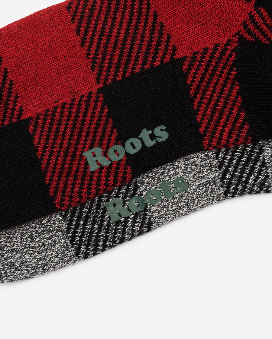 parkkarierte knöchelsocken für erwachsene 2er-pack