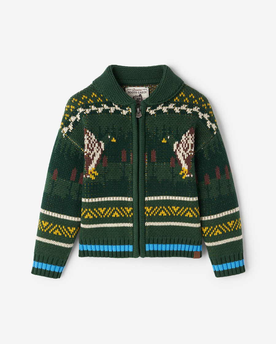kleinkind-kabinenschal fair-isle-strickjacke