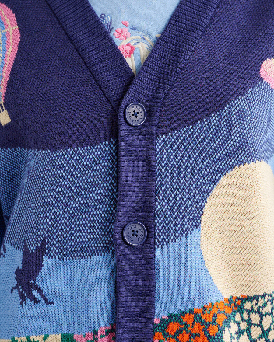 roots x wicked dusk cardigan