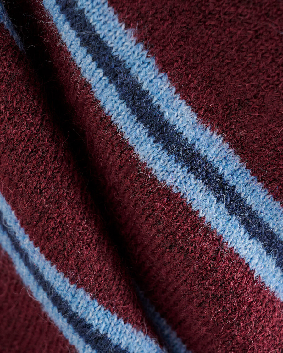 olivia stripe crew sweater