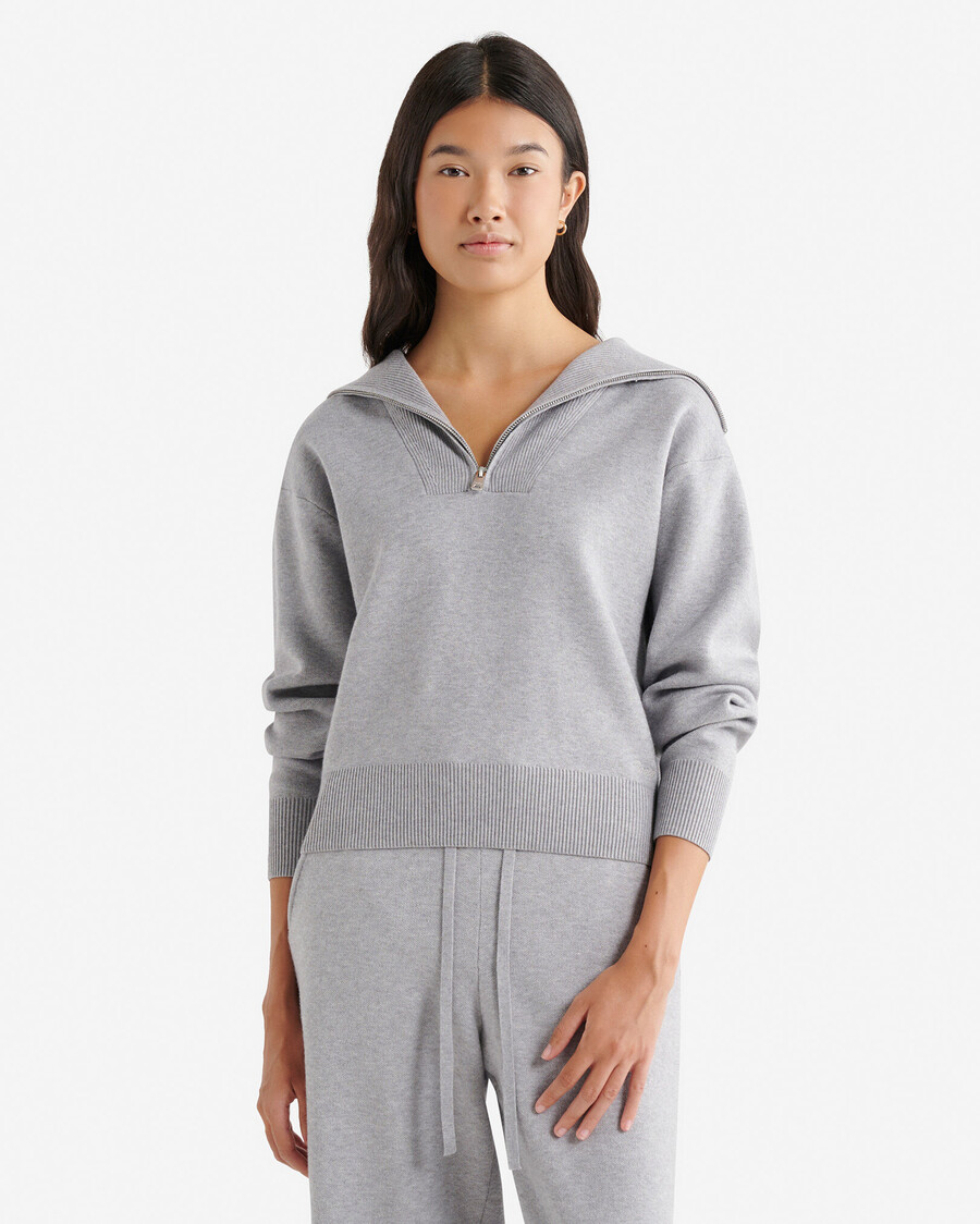 bowen half zip sweater
