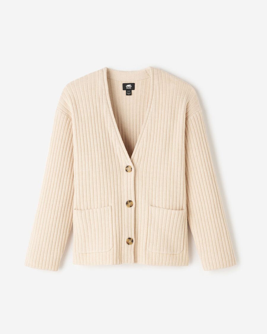 bowen-rippstrickjacke