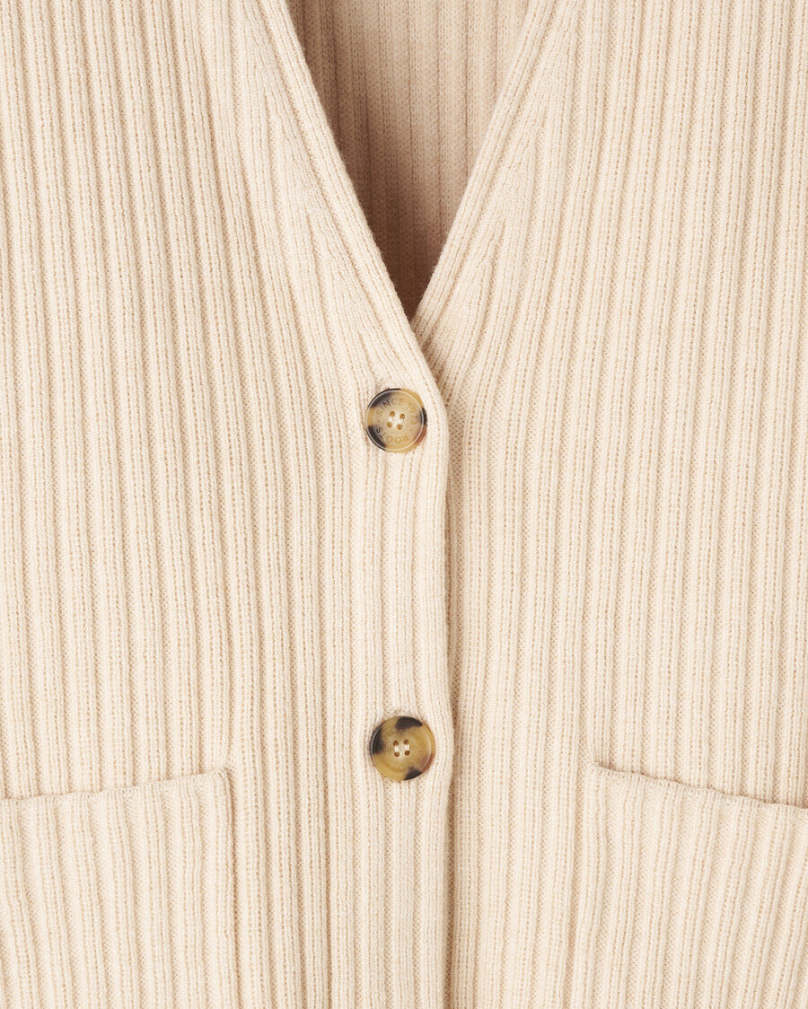 bowen-rippstrickjacke