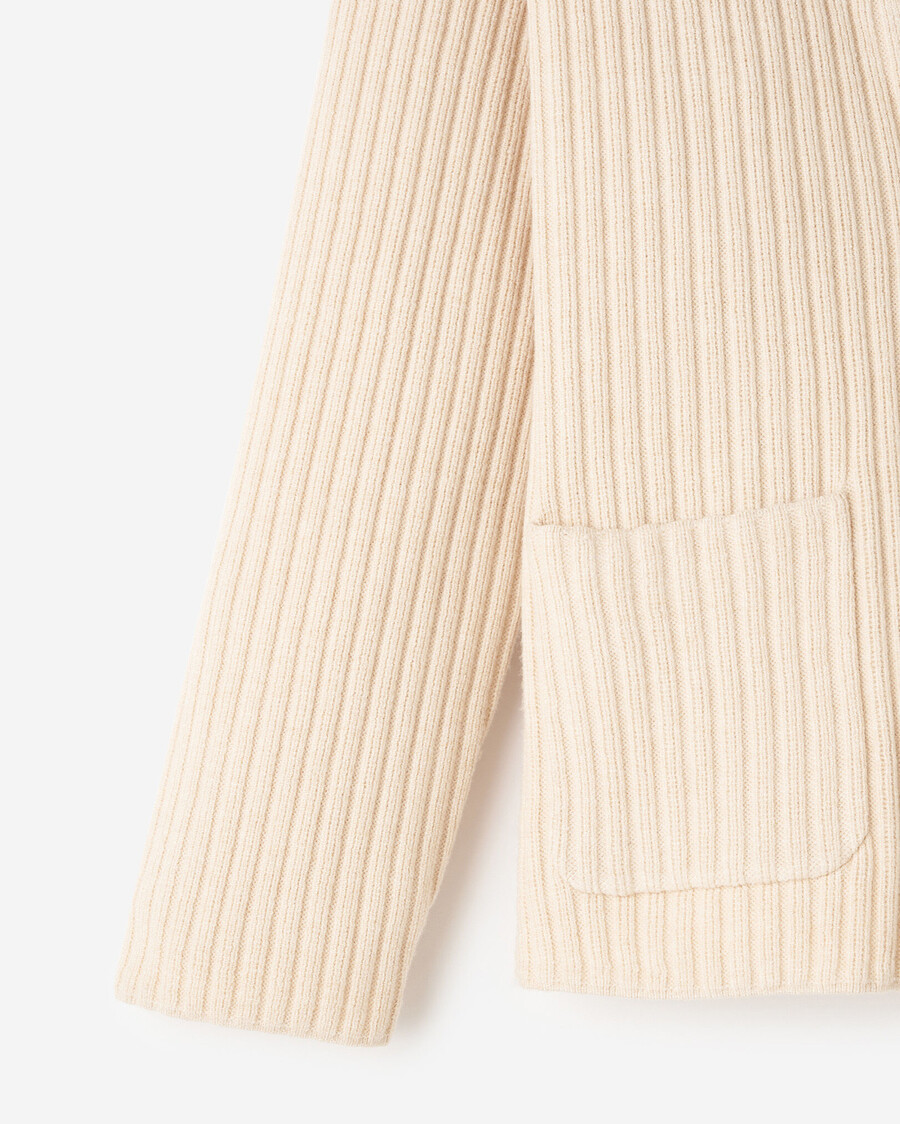 bowen-rippstrickjacke