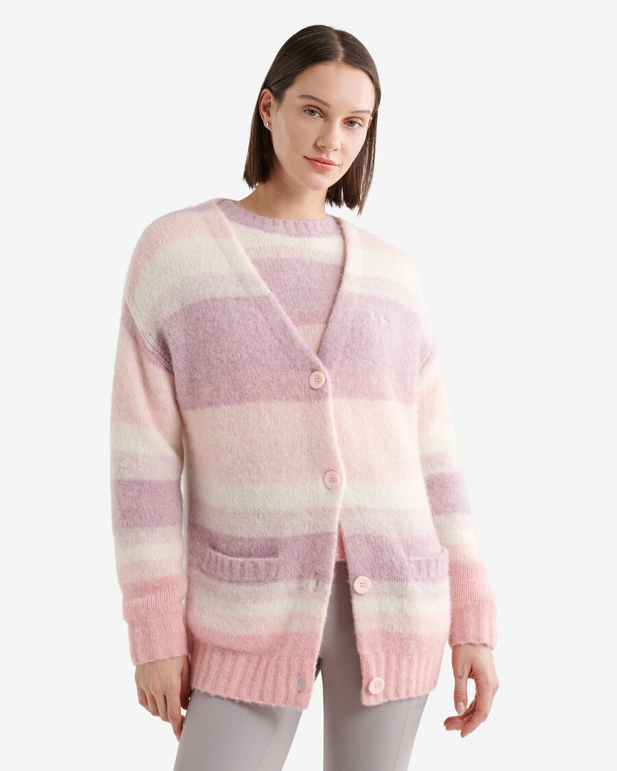 aurora alpaka-wollstrickjacke