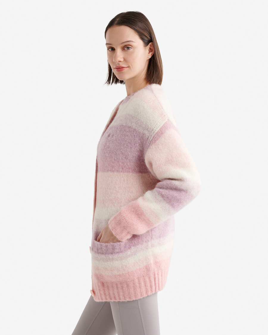 aurora alpaka-wollstrickjacke
