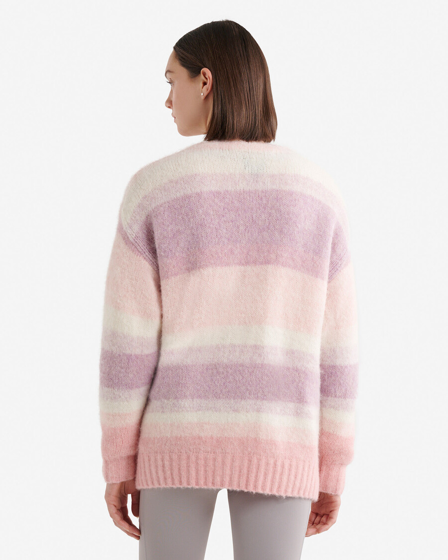 aurora alpaka-wollstrickjacke