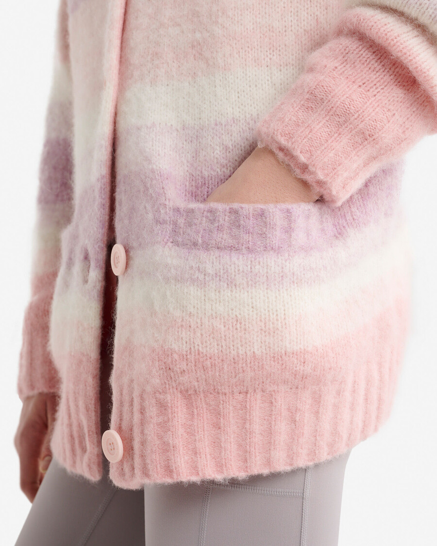 aurora alpaka-wollstrickjacke