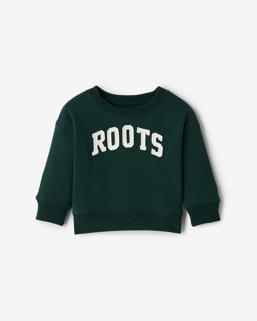baby roots applikations-sweatshirt