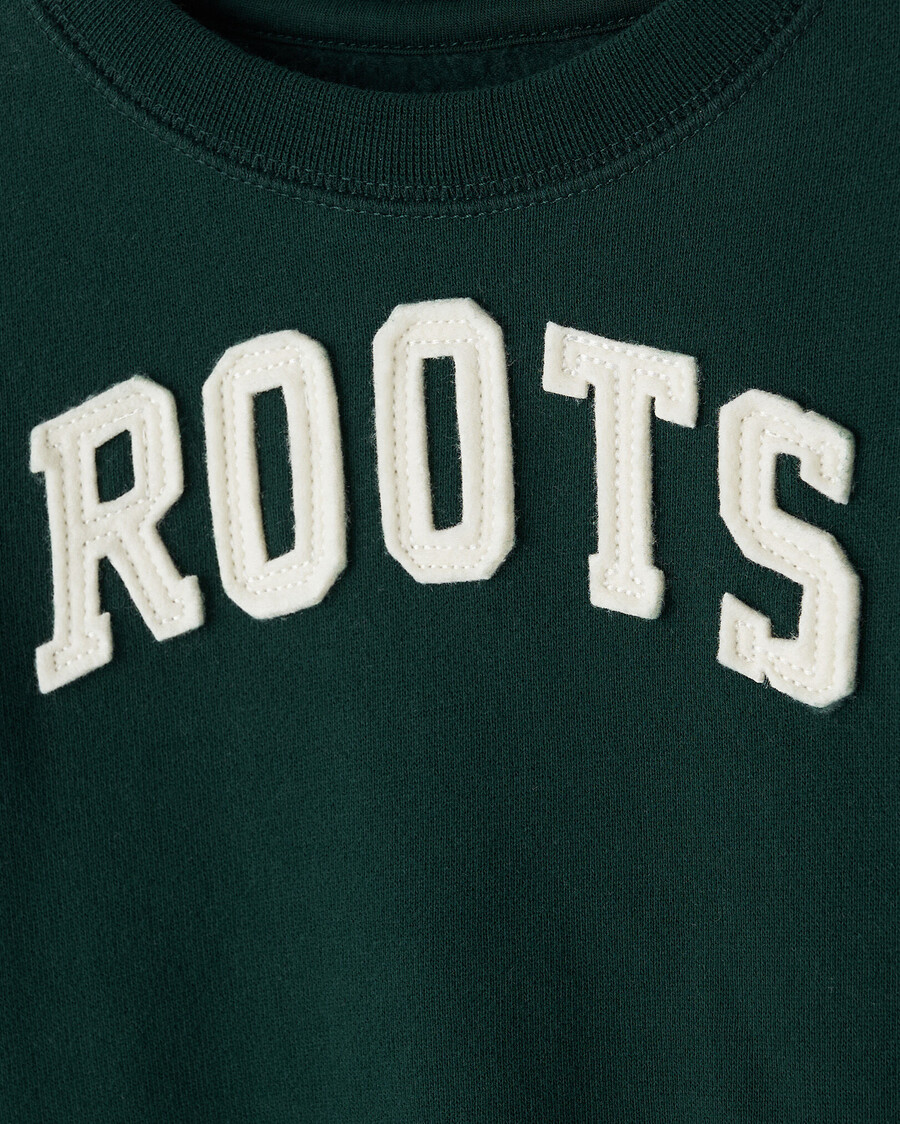 baby roots applikations-sweatshirt