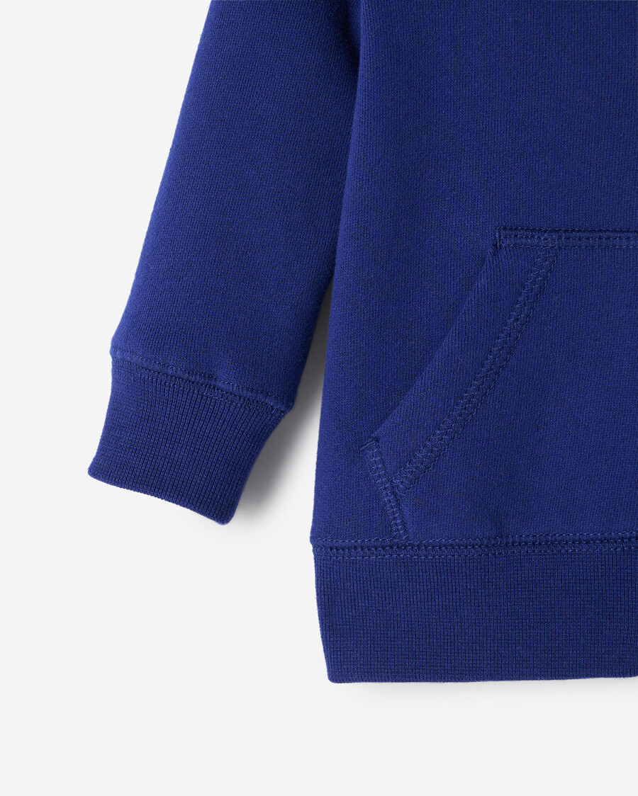 baby organic original kapuzenpullover mit durchgehendem reißverschluss