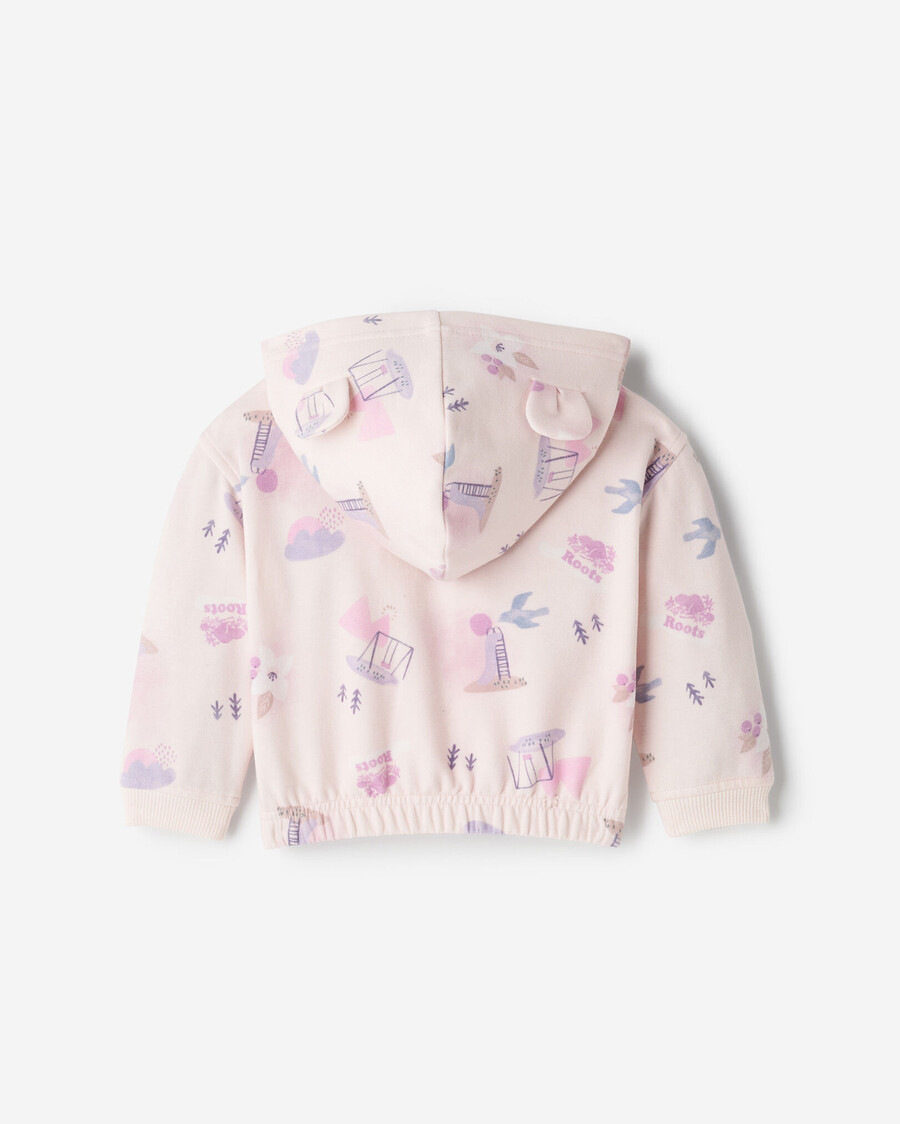 baby nature playground kapuzenpullover mit durchgehendem reißverschluss