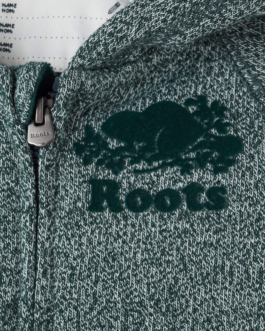 baby organic original kapuzenpullover mit durchgehendem reißverschluss
