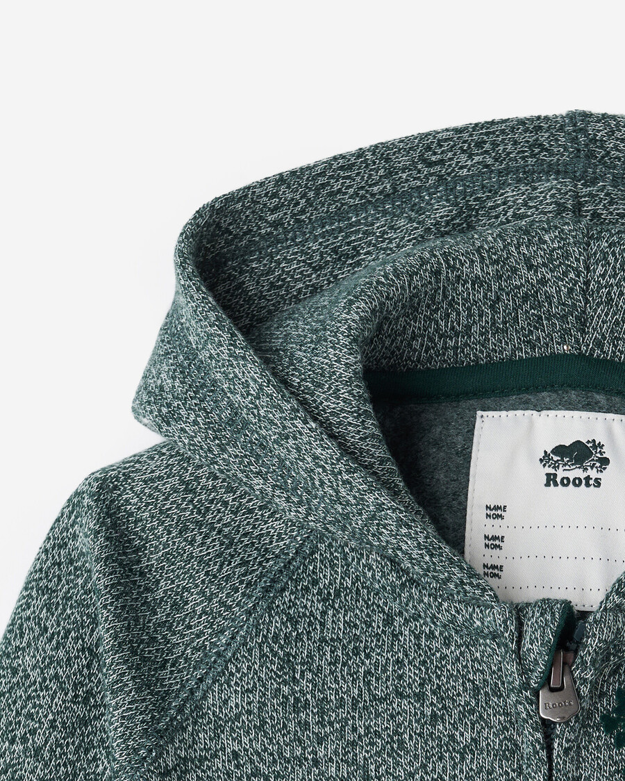 baby organic original kapuzenpullover mit durchgehendem reißverschluss