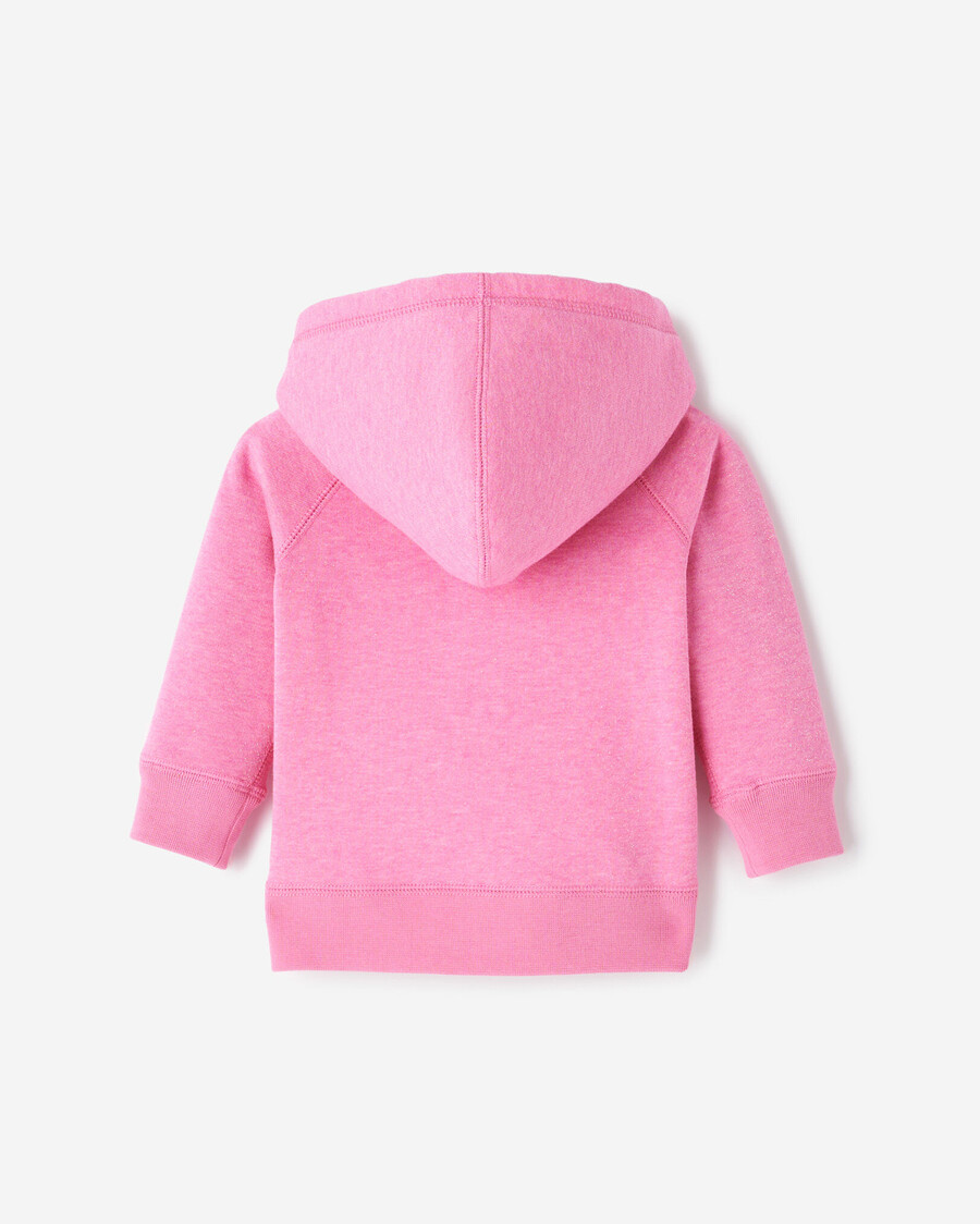 baby original sparkle kapuzenpullover mit durchgehendem reißverschluss