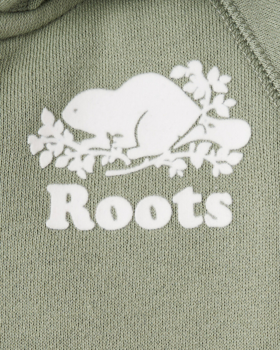 baby organic original kapuzenpullover mit durchgehendem reißverschluss