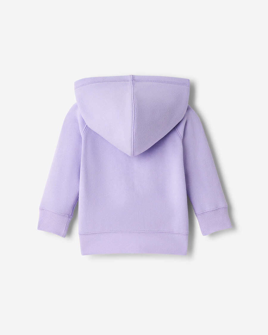 baby organic original kapuzenpullover mit durchgehendem reißverschluss