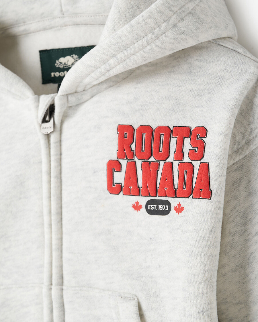 baby northern roots kapuzenpullover mit durchgehendem reißverschluss
