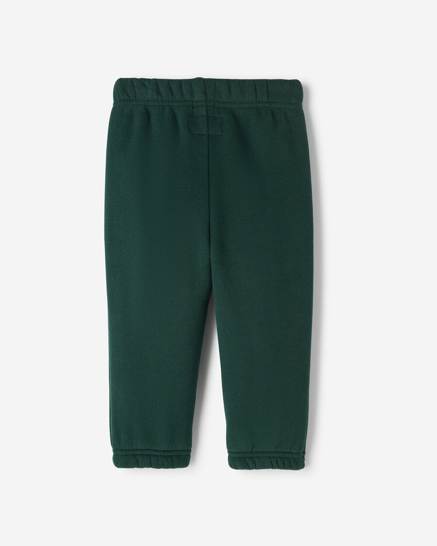 baby-sweatpants mit karoapplikationen