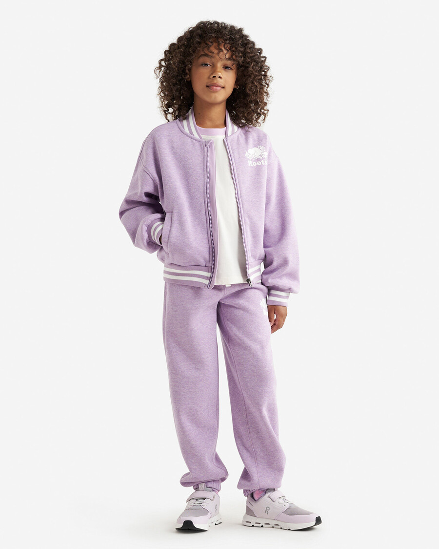 cooper sparkle varsity-jacke für mädchen