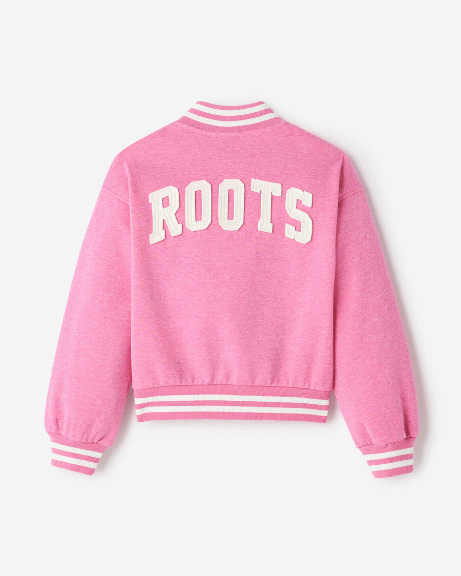 cooper sparkle varsity-jacke für mädchen