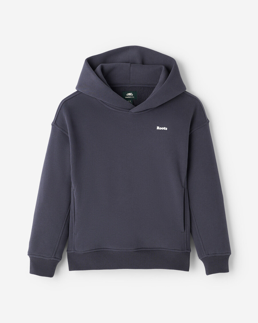 kinder-hoodie mit wolkenmotiv