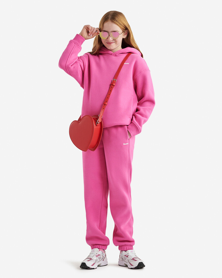 kinder-hoodie mit wolkenmotiv